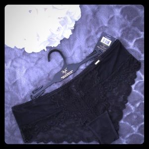 Versace Panties XL Black Lace